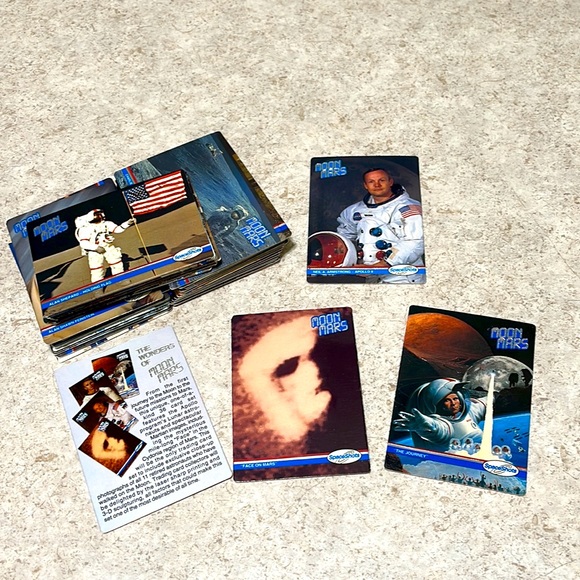 BNWOT SPACE SHOTS MOON MARS 36 CARD SPECIAL EDITION 2D EFFECTS & A BONUS… - Picture 5 of 7